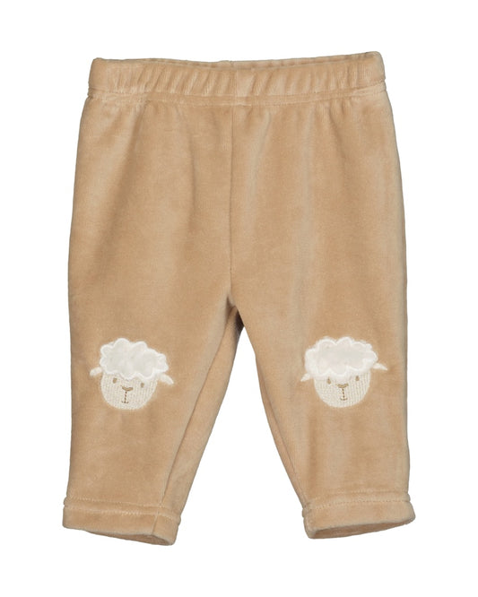 Blue Seven Unisex Baby Shirt & Pants Set - Camel