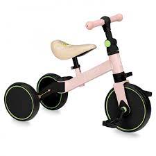 MoMi LORIS 4in1 ride-on bike pink
