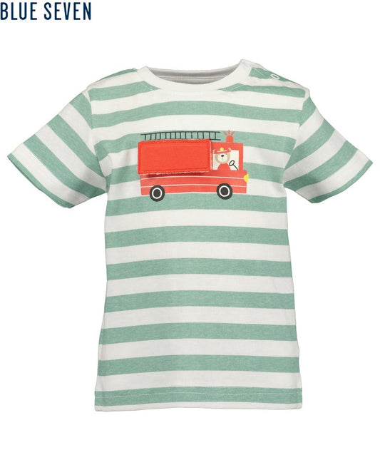 Mini boys knitted shirt