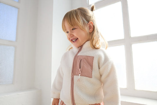 Toddler girls fleece jacket