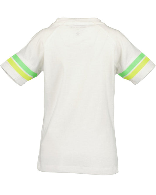 Boys Knitted T-Shirt – White
