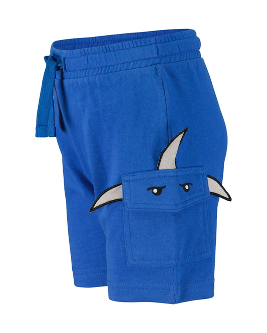Boys Knitted Sweat Shorts – Blue Seven (824651)