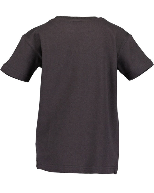 Boys Knitted T-Shirt – Anthracite