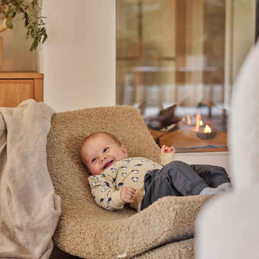 Boys Cotton-Blend Sweater – Pebble