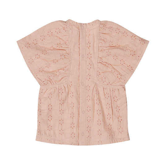 Girls Short Sleeve Blouse