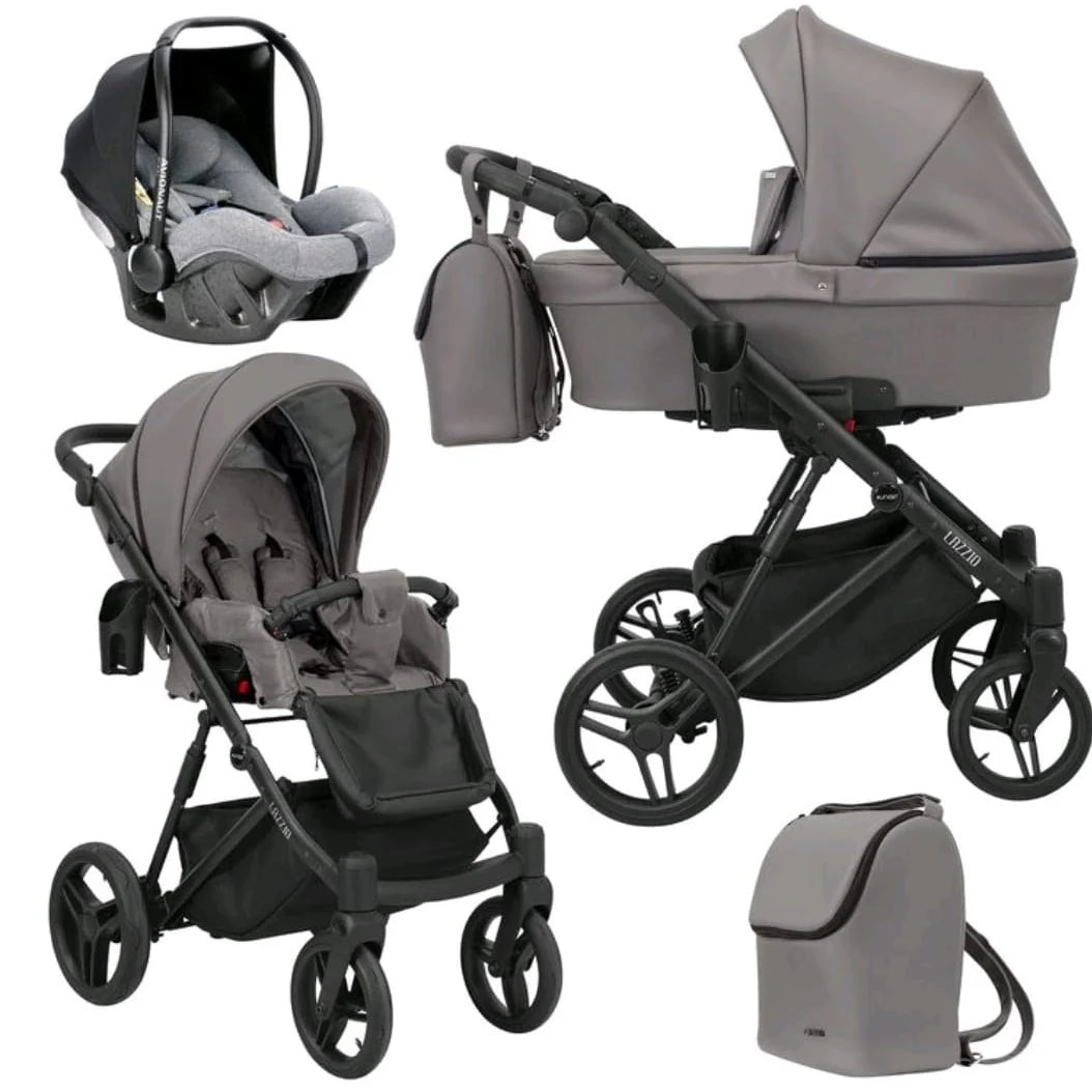 LAZZIO SPORT O8 ANTRACYT+BASE+CARSEAT+BAG
