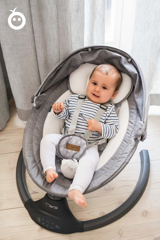 MoMi KENANI electric baby bouncer DARK GRAY