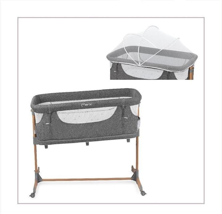 MoMI SMART BED baby crib 4in1 beige