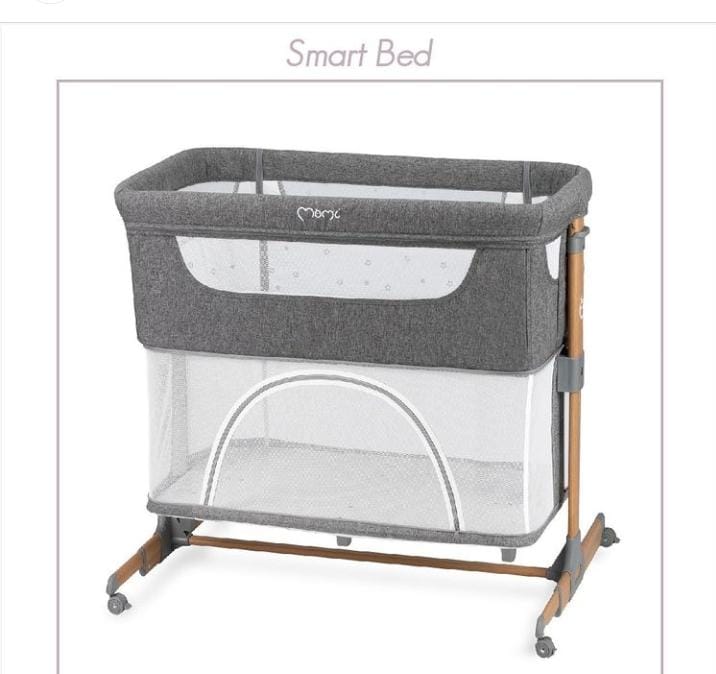 MoMI SMART BED baby crib 4in1 beige