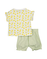 Baby girl shirt and shorts