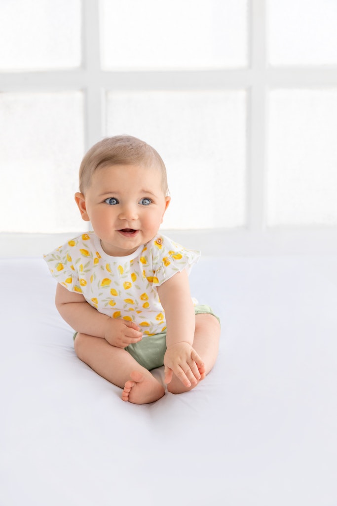 Baby girl shirt and shorts