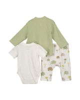 Baby boy body, pants and jacket
