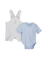 Baby boys body and bib shorts