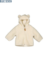 Blue Seven Unisex Baby Fleece Jacket - Pebble
