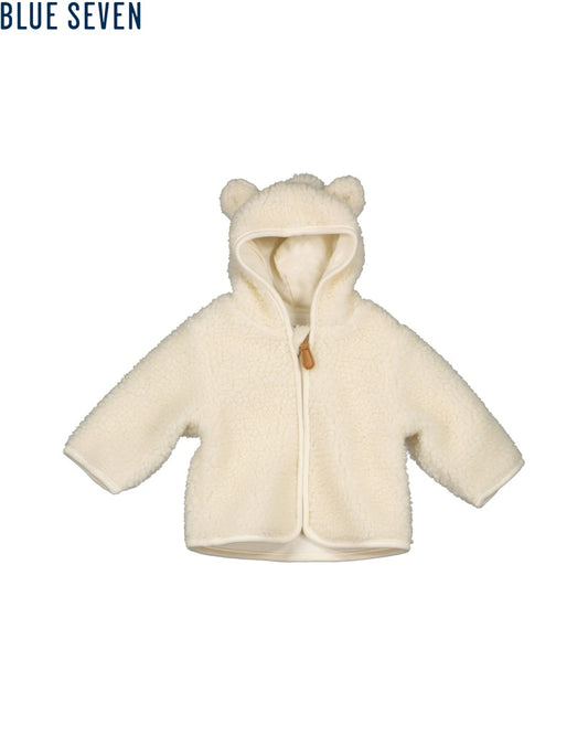 Blue Seven Unisex Baby Fleece Jacket - Pebble