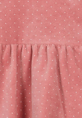 Blue Seven Baby Girls Dress with Bodysuit - Stone & Mauve