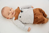 Blue Seven Baby Boys Shirt & Pants Set - Fog
