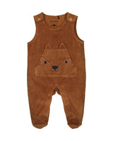 Blue Seven Baby Boys Romper & Bodysuit Set - Nut