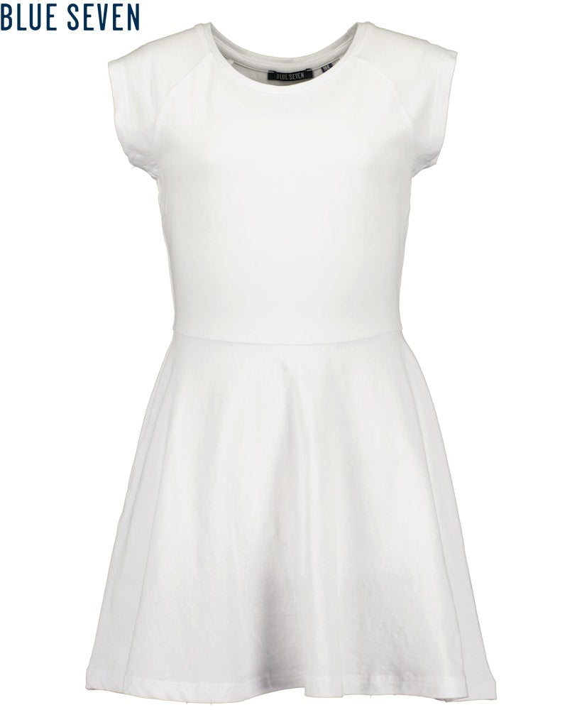 Girls Woven Dress – White