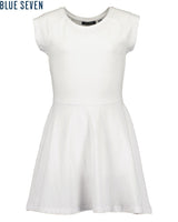 Girls Woven Dress – White