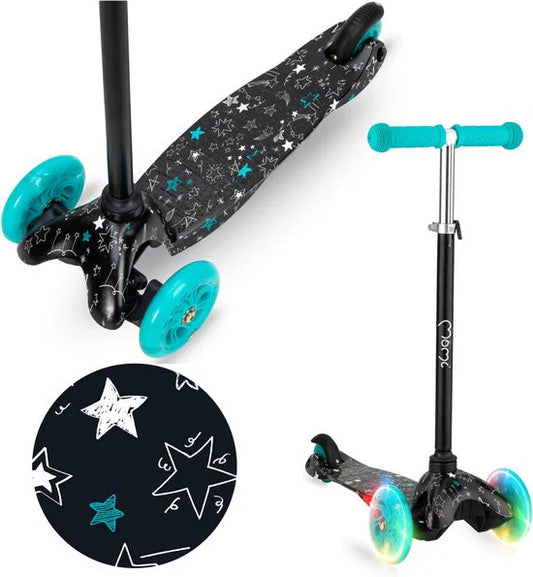 MoMi WEENDY scooter turquoise stars