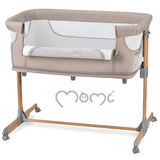 MoMI SMART BED baby crib 4in1 beige