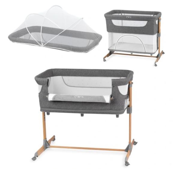 MoMI SMART BED baby crib 4in1 beige