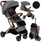MoMi ESTELLE stroller gray-gold