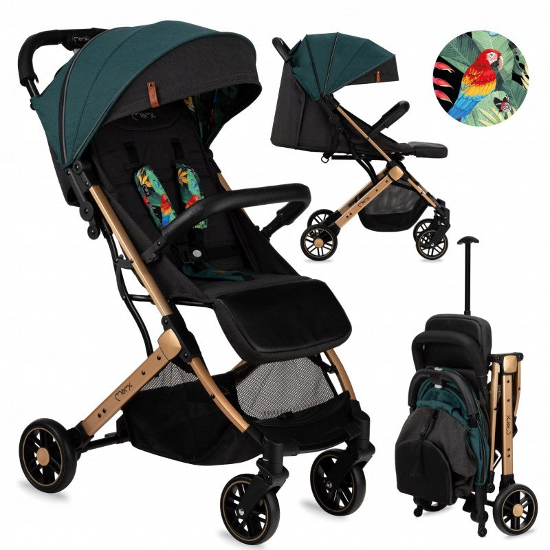 MoMi ESTELLE stroller gray-gold
