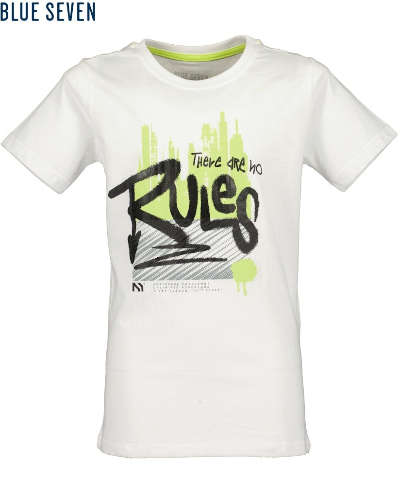 Boys Knitted T-Shirt – White