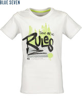Boys Knitted T-Shirt – White