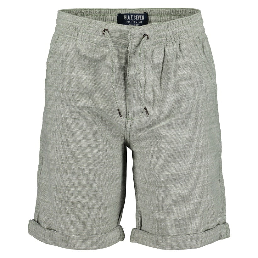 Boys Woven Bermuda Shorts – Reed Green & Smoky Grey