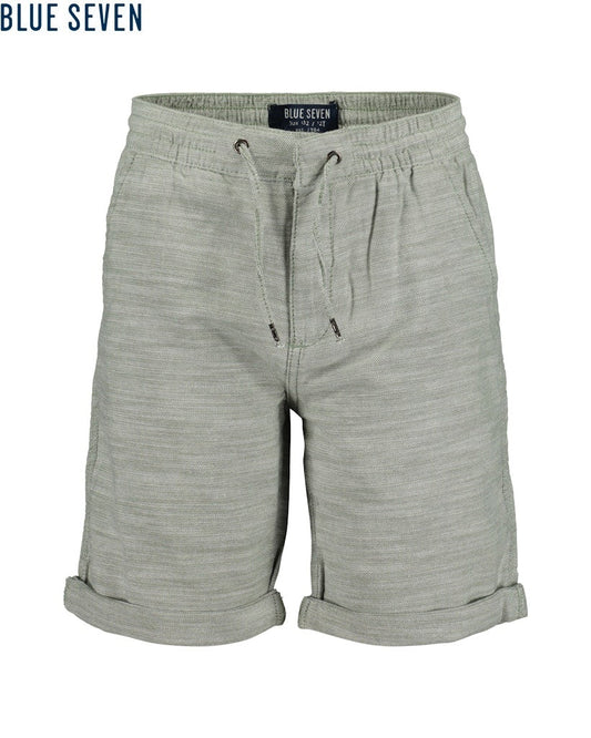 Boys Woven Bermuda Shorts – Reed Green & Smoky Grey