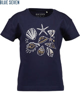 Girls Knitted T-Shirt – Blue Seven (702358)