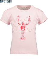 Girls Knitted T-Shirt – Blue Seven (702360)