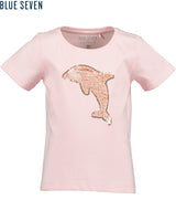 Girls Knitted T-Shirt – Blue Seven (702361)
