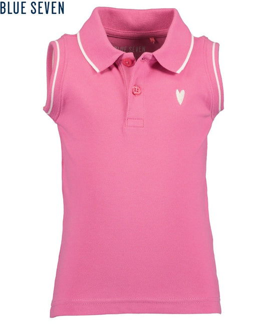 girls knitted polo shirt