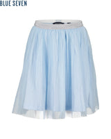 Girls Knitted Tulle Skirt – Blue Seven (723556)