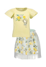 Girls T-Shirt and Tulle Skirt Set