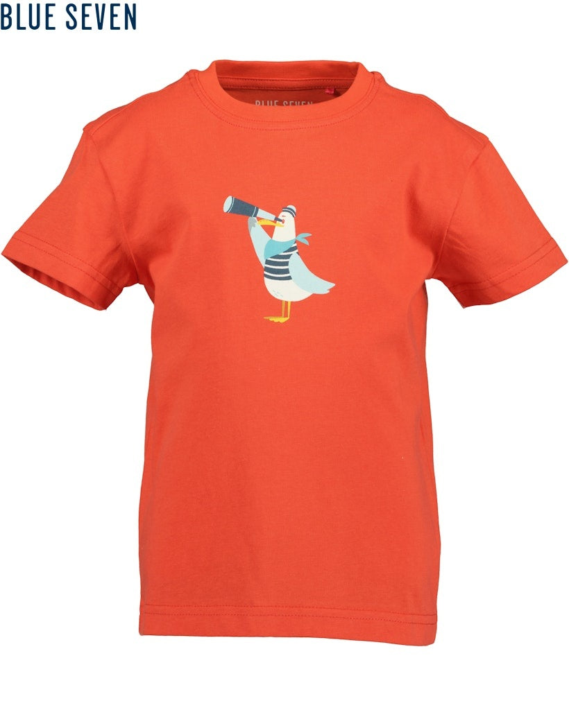 Boys Knitted T-Shirt – Blue Seven (802356)