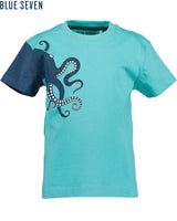 Boys Knitted T-Shirt – Blue Seven (802356)