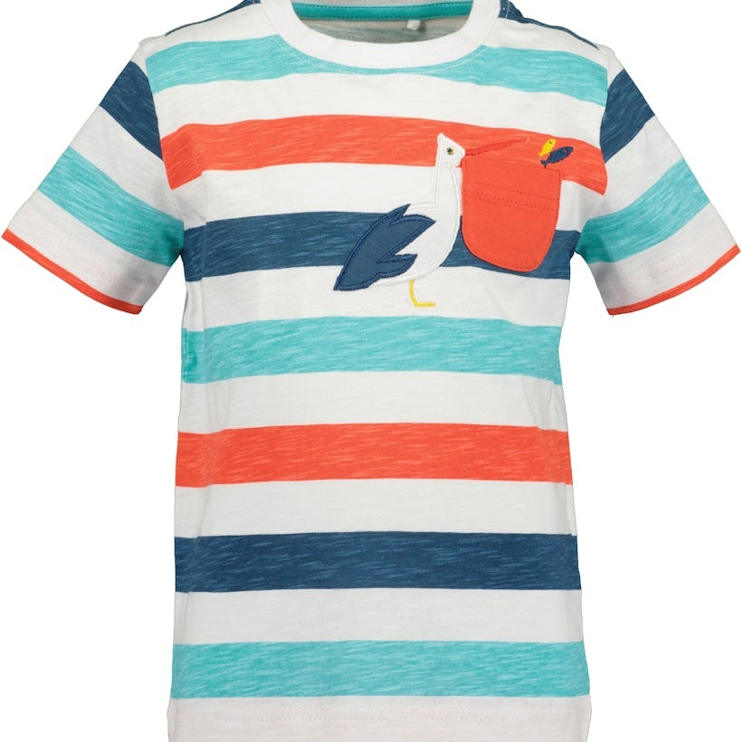 Boys Knitted T-Shirt – Blue Seven (802357)