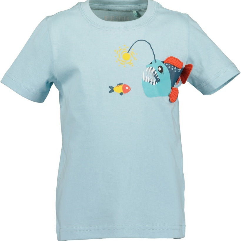 Boys Knitted T-Shirt – Blue Seven (802358)
