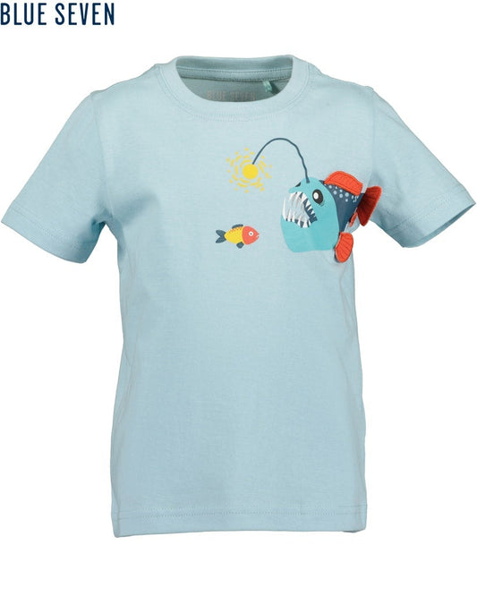 Boys Knitted T-Shirt – Blue Seven (802358)