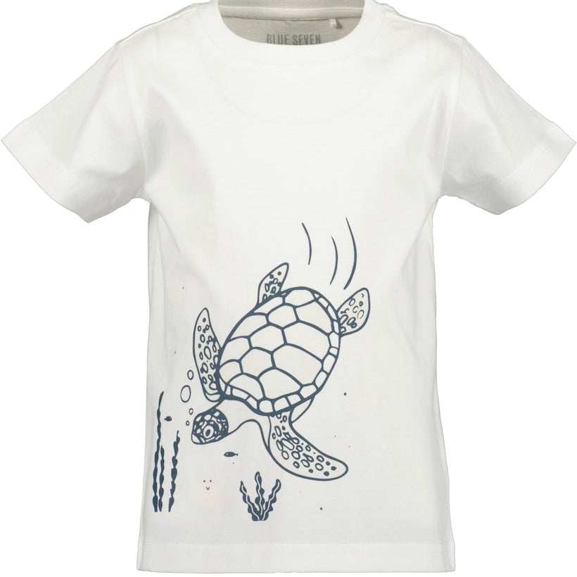 Boys Knitted T-Shirt – White