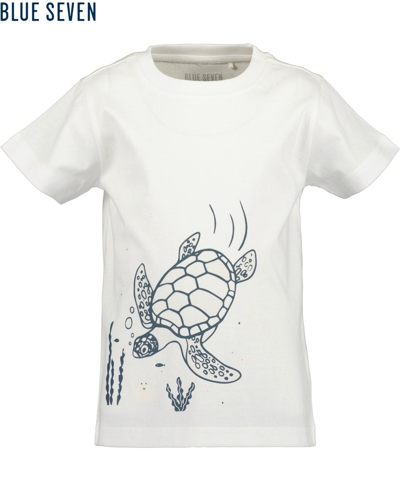Boys Knitted T-Shirt – White