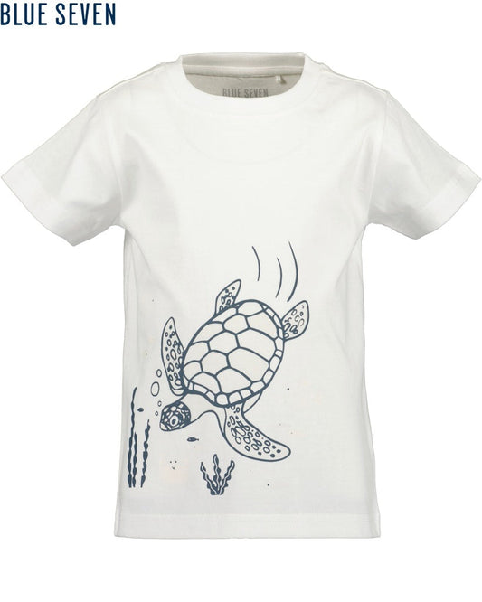 Boys Knitted T-Shirt – White