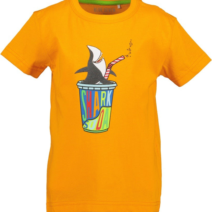 Boys Knitted T-Shirt – Blue Seven (802361)