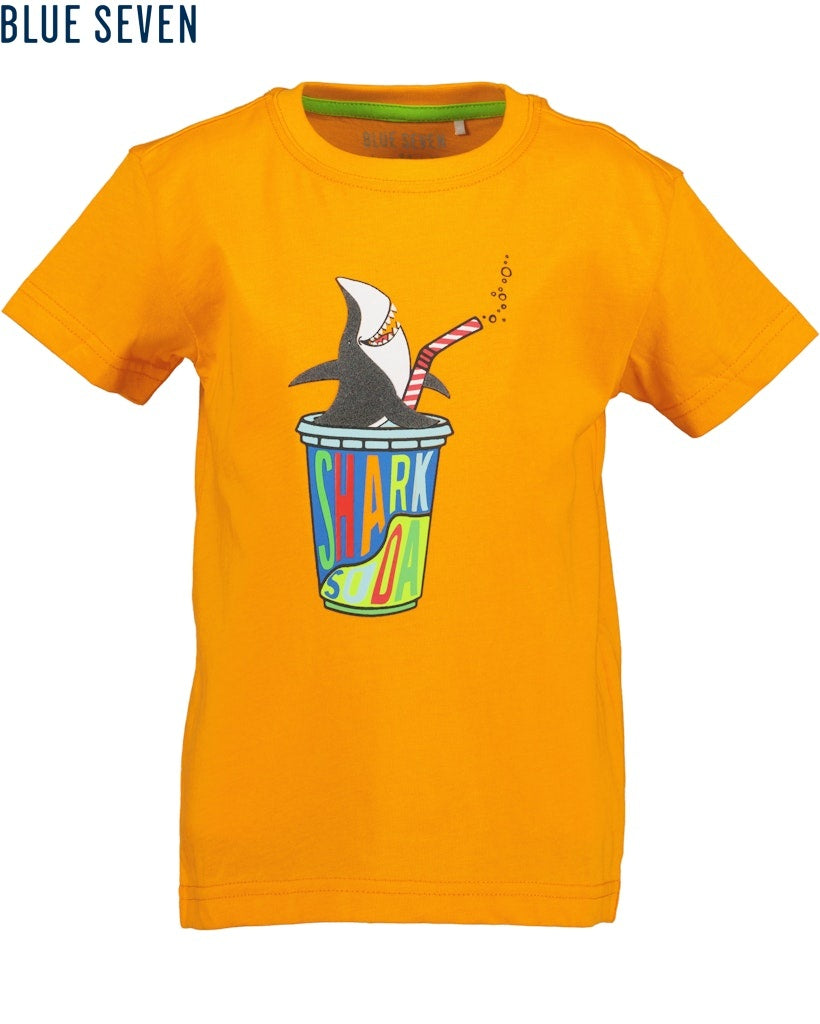 Boys Knitted T-Shirt – Blue Seven (802361)