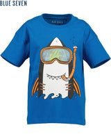 Boys Knitted T-Shirt – Blue Seven (802364)